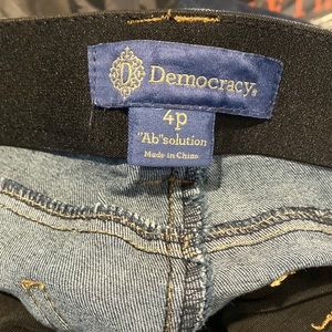 Stretchy, bootcut jeans